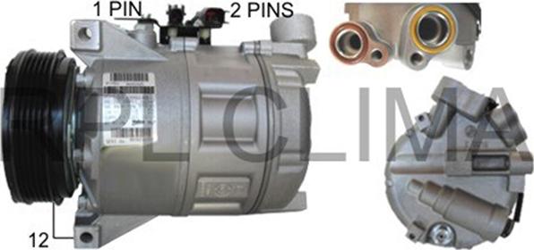 RPL QUALITY APCOVO5029 - Compresseur, climatisation droxauto.com