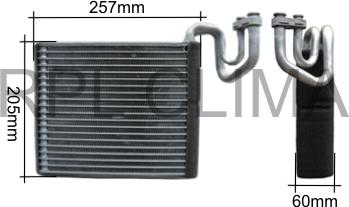 RPL QUALITY APEVHO5009 - Évaporateur climatisation droxauto.com
