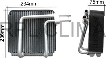 RPL QUALITY APEVHY5011 - Évaporateur climatisation droxauto.com