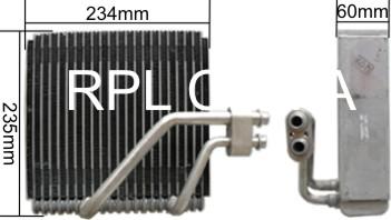 RPL QUALITY APEVHY5020 - Évaporateur climatisation droxauto.com