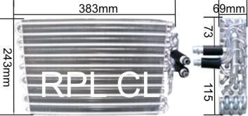 RPL QUALITY APEVMB5008 - Évaporateur climatisation droxauto.com