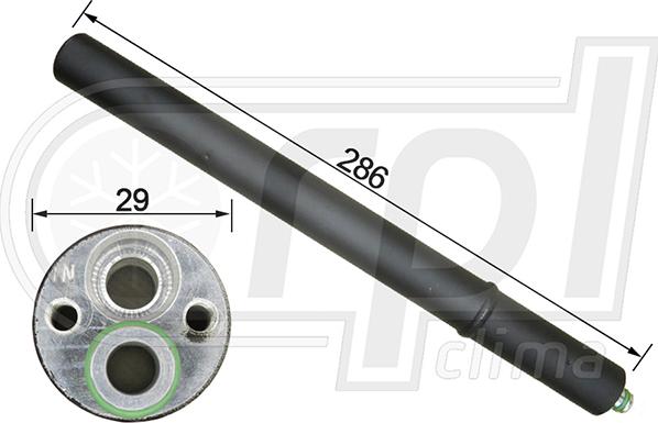 RPL QUALITY APFLAU0020 - Filtre déshydratant, climatisation droxauto.com