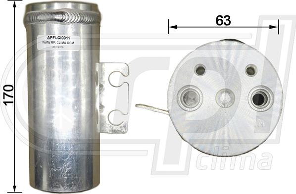 RPL QUALITY APFLCI0011 - Filtre déshydratant, climatisation droxauto.com