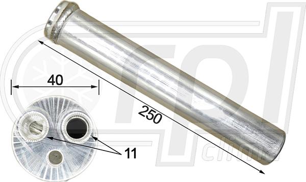 RPL QUALITY APFLCI0030 - Filtre déshydratant, climatisation droxauto.com