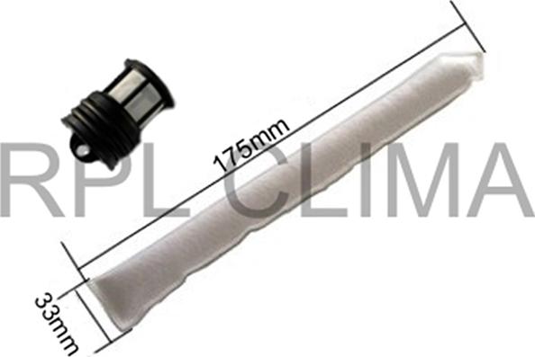 RPL QUALITY APFLFT0015 - Filtre déshydratant, climatisation droxauto.com
