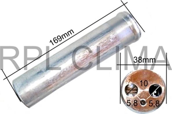 RPL QUALITY APFLHO0022 - Filtre déshydratant, climatisation droxauto.com