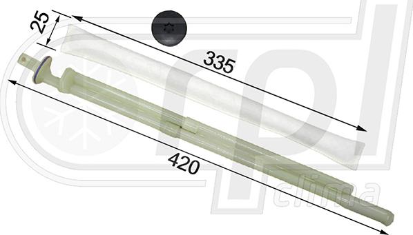 RPL QUALITY APFLMB0049 - Filtre déshydratant, climatisation droxauto.com