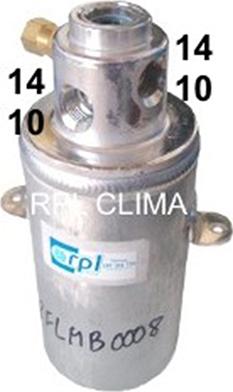 RPL QUALITY APFLMB0008 - Filtre déshydratant, climatisation droxauto.com