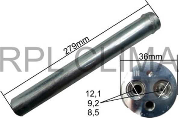 RPL QUALITY APFLMZ0017 - Filtre déshydratant, climatisation droxauto.com