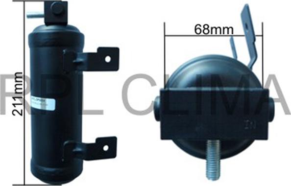 RPL QUALITY APFLOP0004 - Filtre déshydratant, climatisation droxauto.com