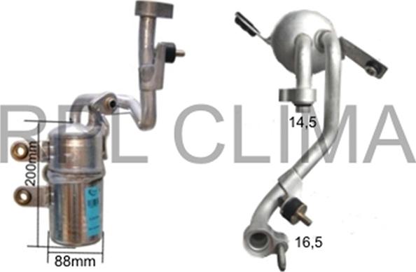 RPL QUALITY APFLVO0022 - Filtre déshydratant, climatisation droxauto.com