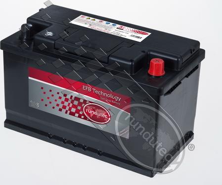 RUTEC RNU080RH-EFB - Batterie de démarrage droxauto.com