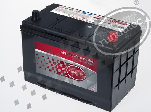 RUTEC RNU100RCNBL - Batterie de démarrage droxauto.com