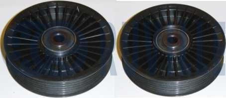 Ruville 540649 - Poulie renvoi / transmission, courroie trapézoïdale à nervures droxauto.com