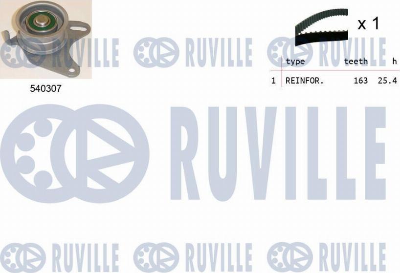 Ruville 550456 - Kit de distribution droxauto.com