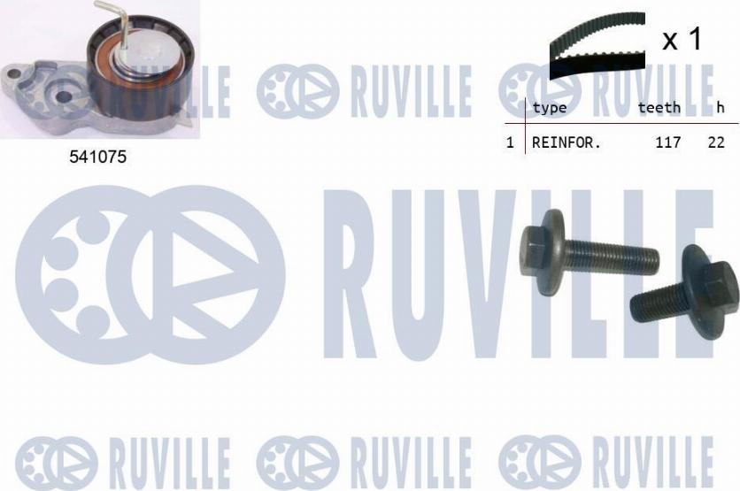 Ruville 550064 - Kit de distribution droxauto.com