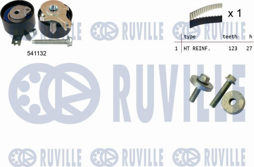 Ruville 550355 - Kit de distribution droxauto.com