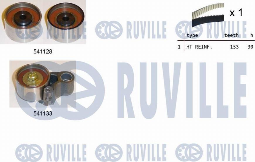 Ruville 550288 - Kit de distribution droxauto.com