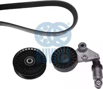 Ruville 5532881 - Jeu de courroies trapézoïdales à nervures droxauto.com