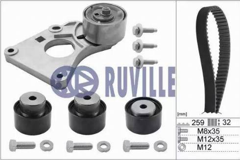 Ruville 5664370 - Kit de distribution droxauto.com