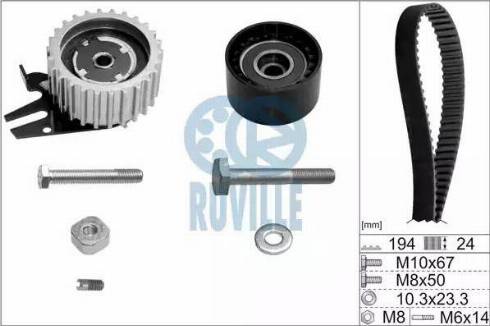 Ruville 5603670 - Kit de distribution droxauto.com