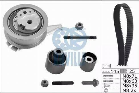Ruville 5639070 - Kit de distribution droxauto.com