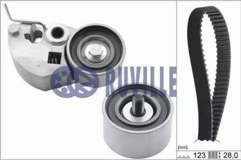 Ruville 5843270 - Kit de distribution droxauto.com