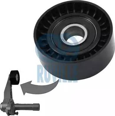Ruville 57605 - Poulie renvoi / transmission, courroie trapézoïdale à nervures droxauto.com