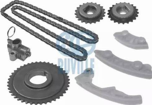 Ruville 3453047S - Kit de distribution par chaîne droxauto.com