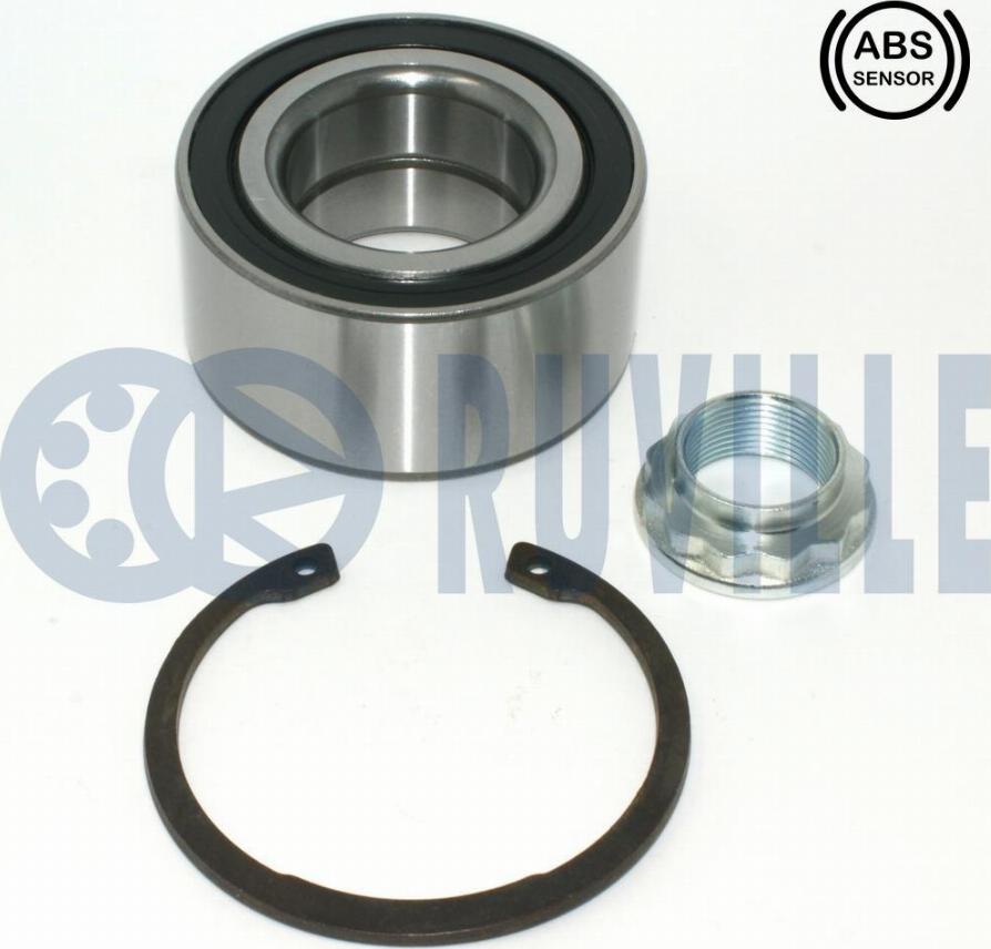 Ruville 220052 - Kit de roulements de roue droxauto.com