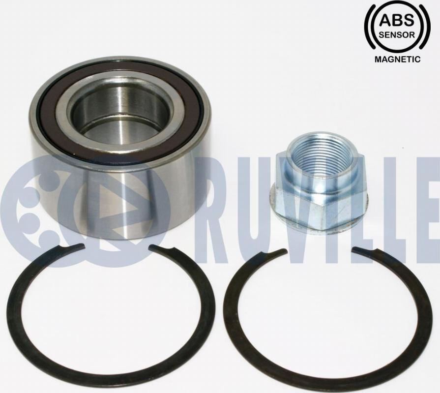 Ruville 220872 - Kit de roulements de roue droxauto.com