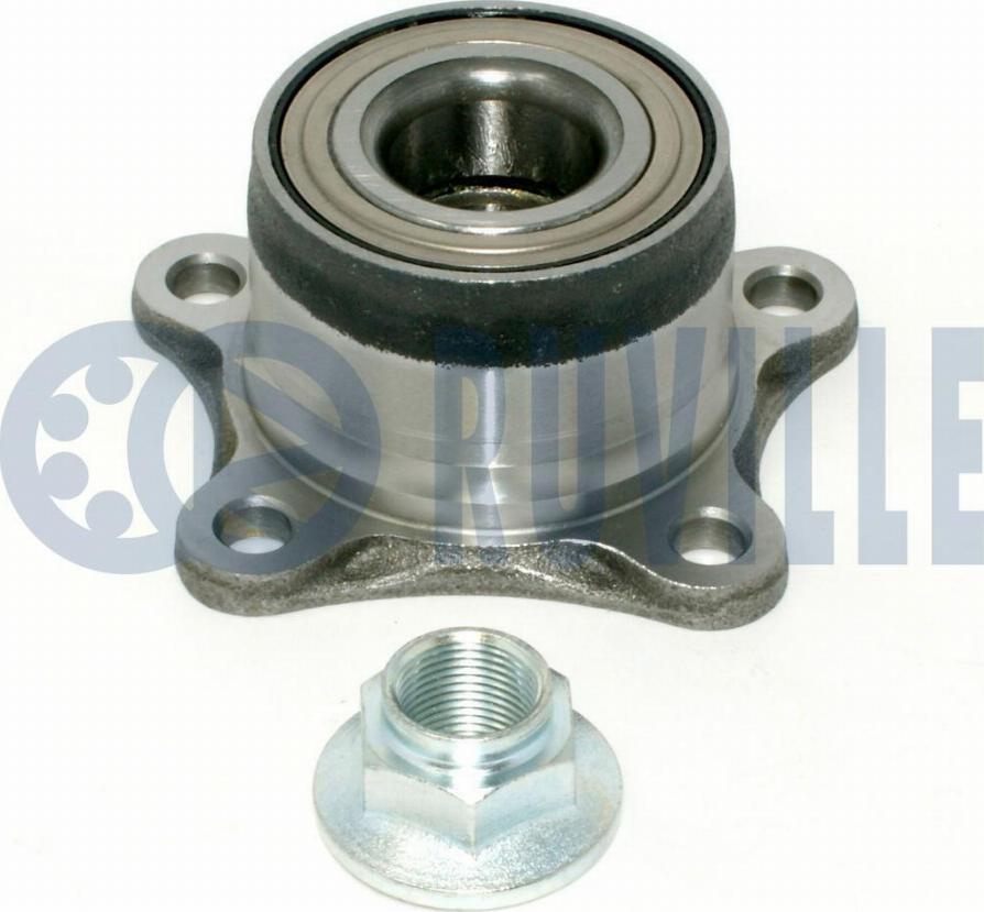 Ruville 220204 - Kit de roulements de roue droxauto.com