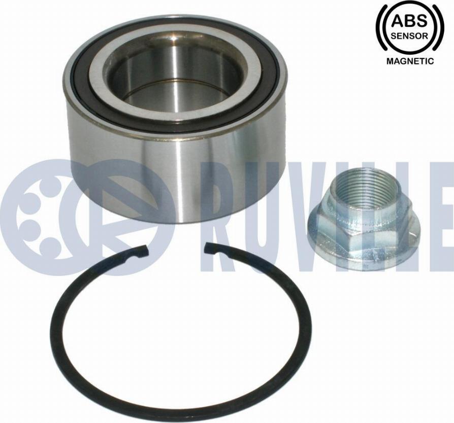 Ruville 221963 - Kit de roulements de roue droxauto.com