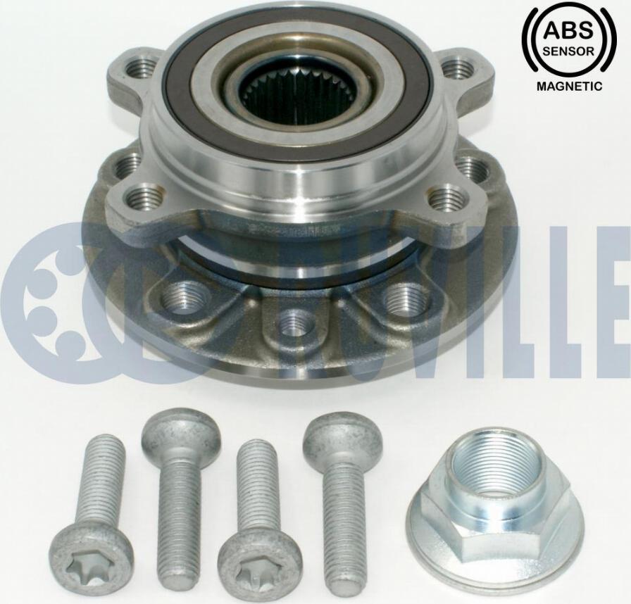Ruville 221932 - Kit de roulements de roue droxauto.com