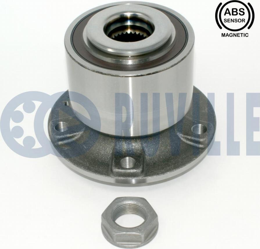 Ruville 221929 - Kit de roulements de roue droxauto.com