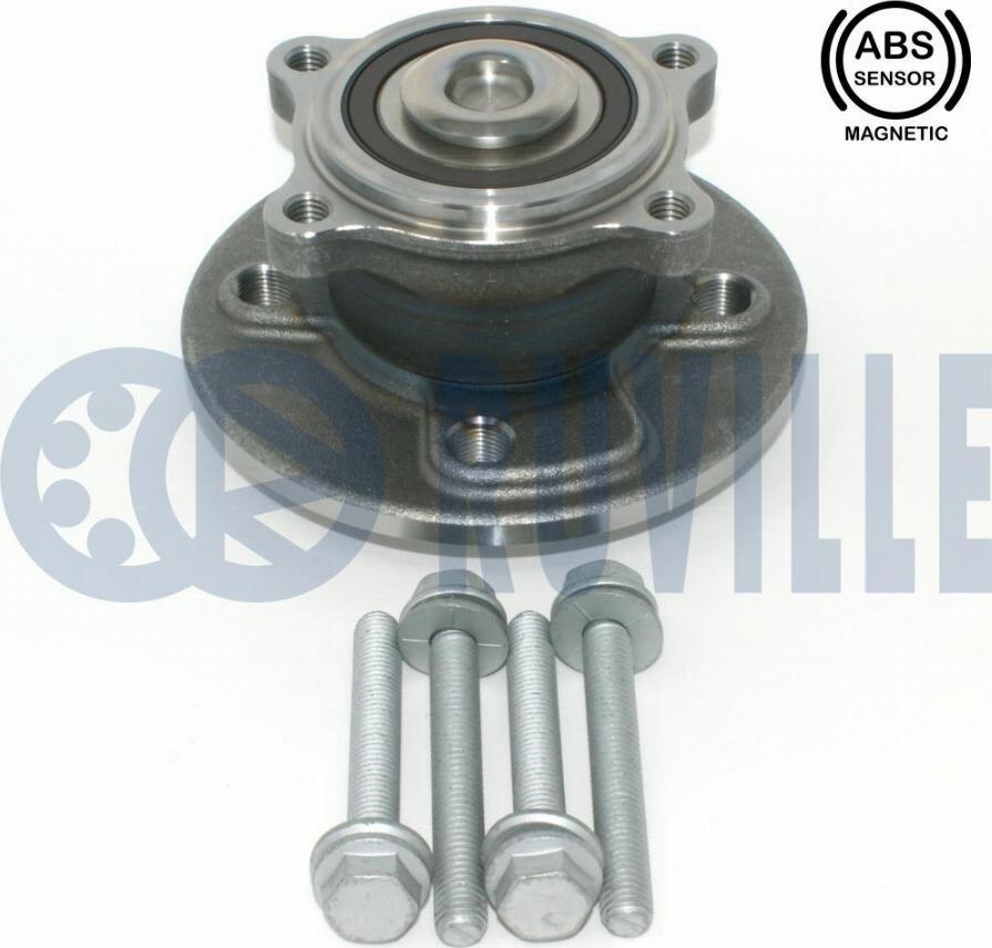 Ruville 221663 - Kit de roulements de roue droxauto.com