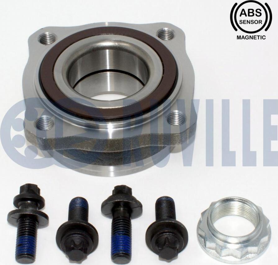 Ruville 221609 - Kit de roulements de roue droxauto.com