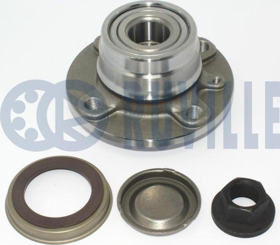 Ruville 221019 - Kit de roulements de roue droxauto.com