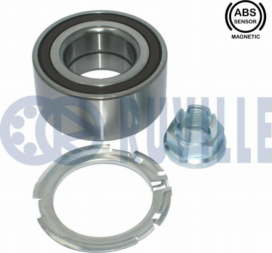 Ruville 221107 - Kit de roulements de roue droxauto.com