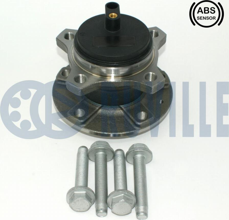 Ruville 221837 - Kit de roulements de roue droxauto.com