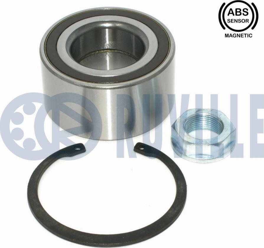 Ruville 221344 - Kit de roulements de roue droxauto.com