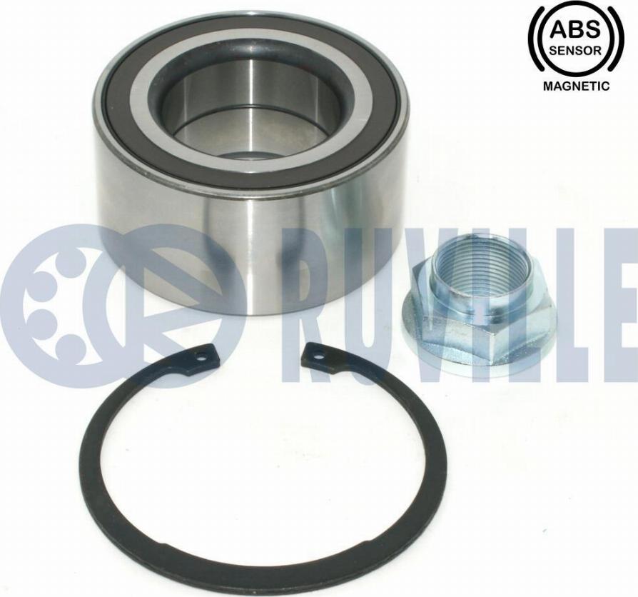 Ruville 221368 - Kit de roulements de roue droxauto.com