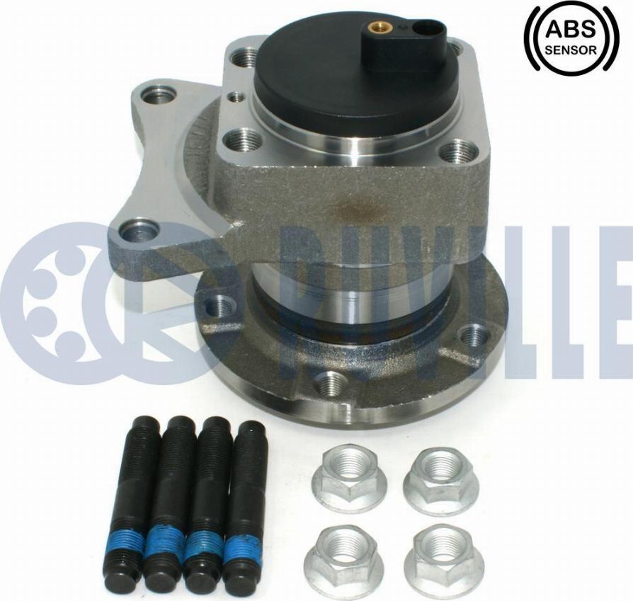 Ruville 221363 - Kit de roulements de roue droxauto.com