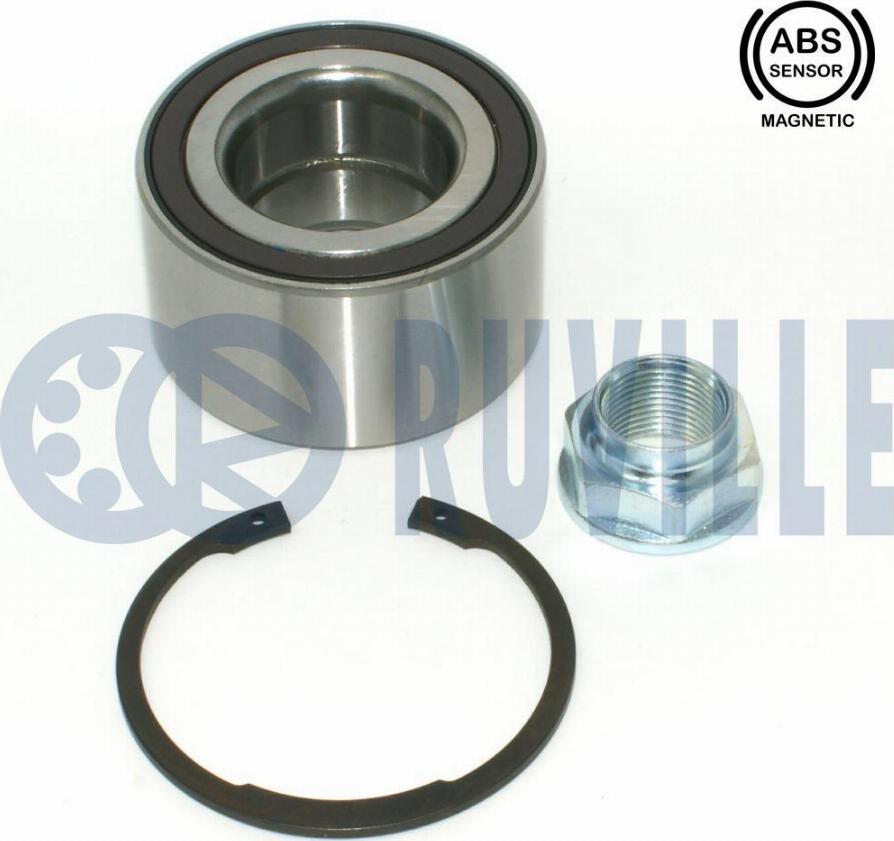 Ruville 221308 - Kit de roulements de roue droxauto.com