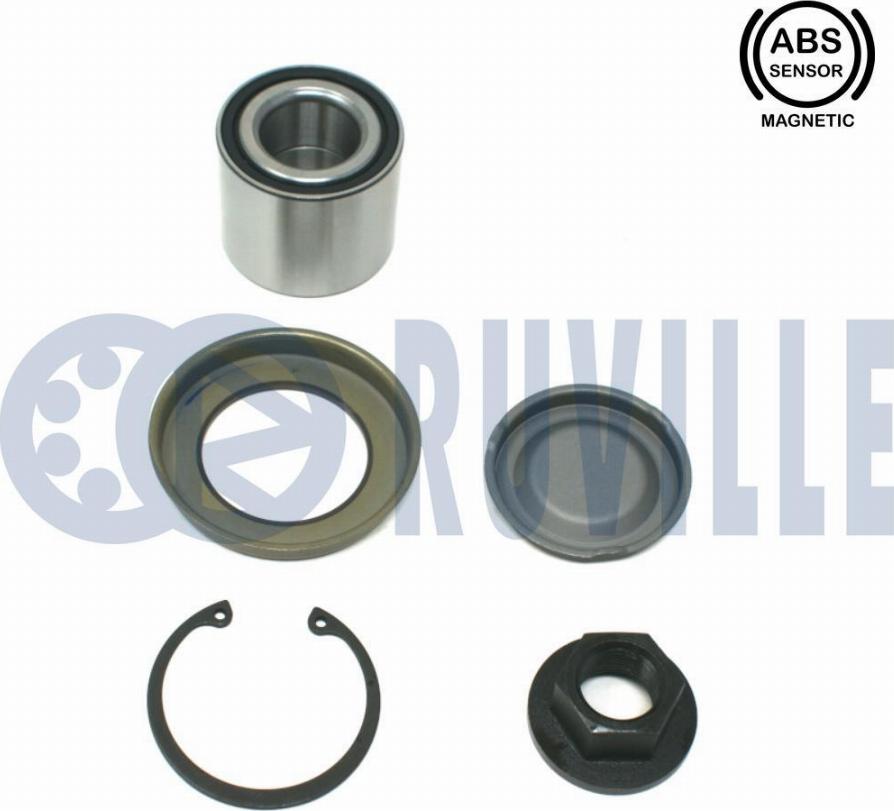 Ruville 221332 - Kit de roulements de roue droxauto.com