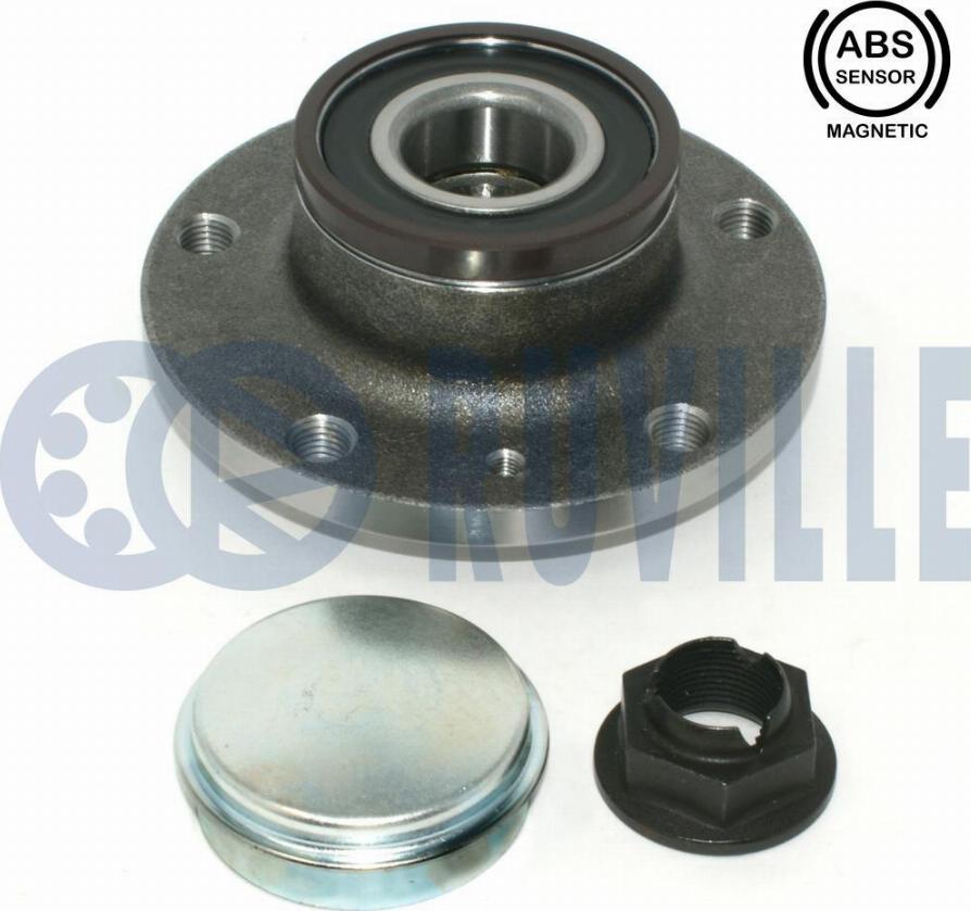 Ruville 221299 - Kit de roulements de roue droxauto.com