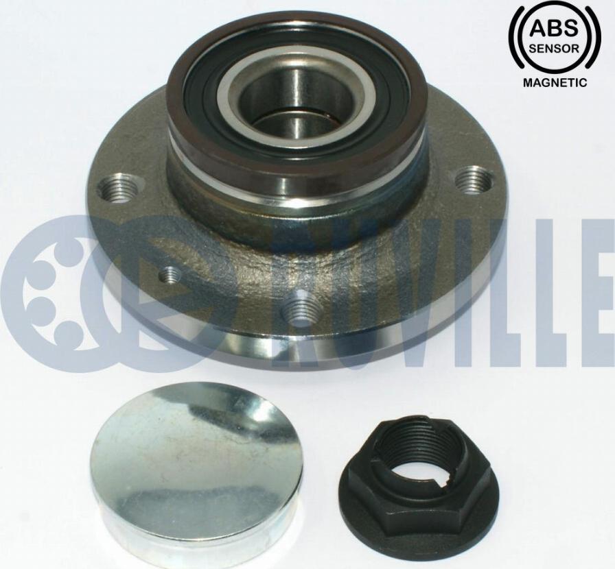 Ruville 221266 - Kit de roulements de roue droxauto.com
