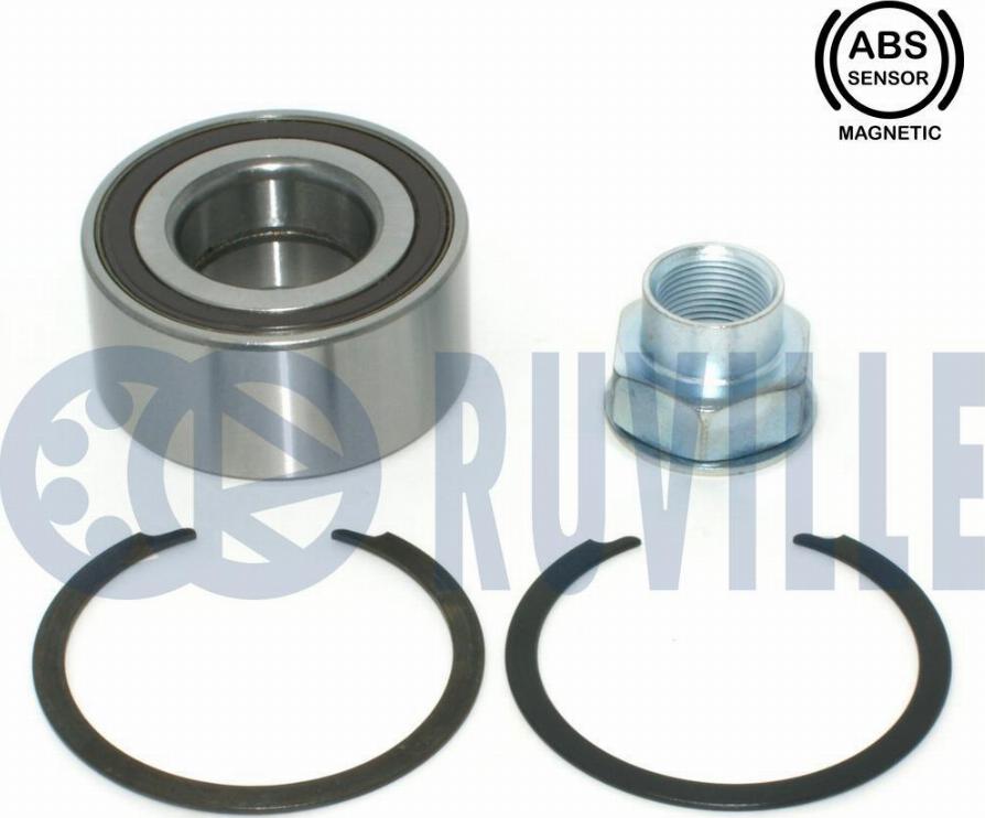 Ruville 221285 - Kit de roulements de roue droxauto.com
