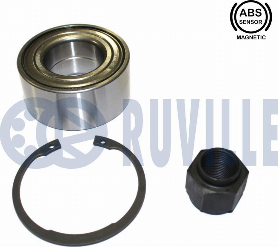 Ruville 221279 - Kit de roulements de roue droxauto.com