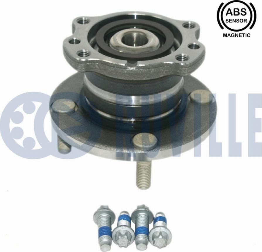 Ruville 222015 - Kit de roulements de roue droxauto.com